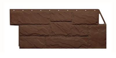 Фасайдинг Серия «Камень крупный» Коричневый