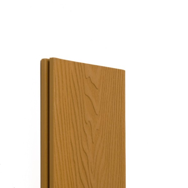 Террасная доска Ecodecking Экстра 3D полнотелая Бронза купить в Новотроицке