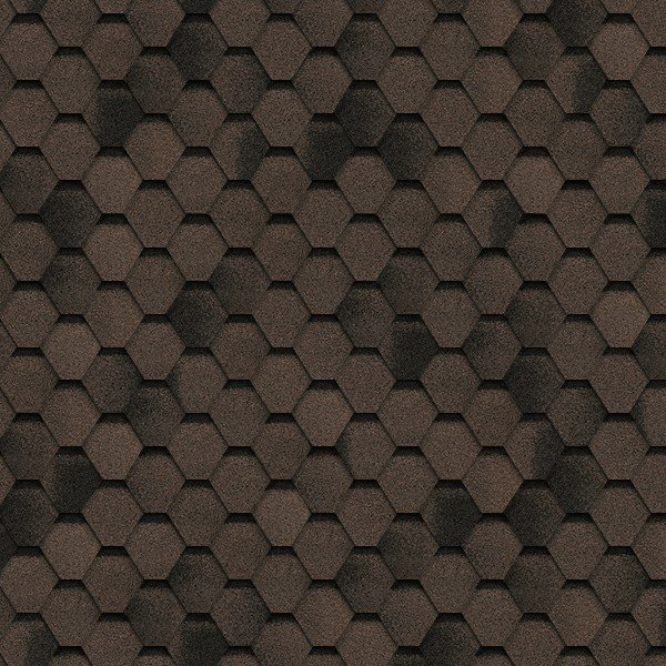 Гибкая черепица Shinglas, серия Финская,коллекция Соната – Коричневый купить в Новотроицке