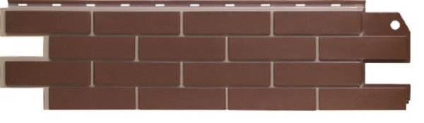 Фасадная панель SteinDorf Кирпич коричневый купить в Новотроицке