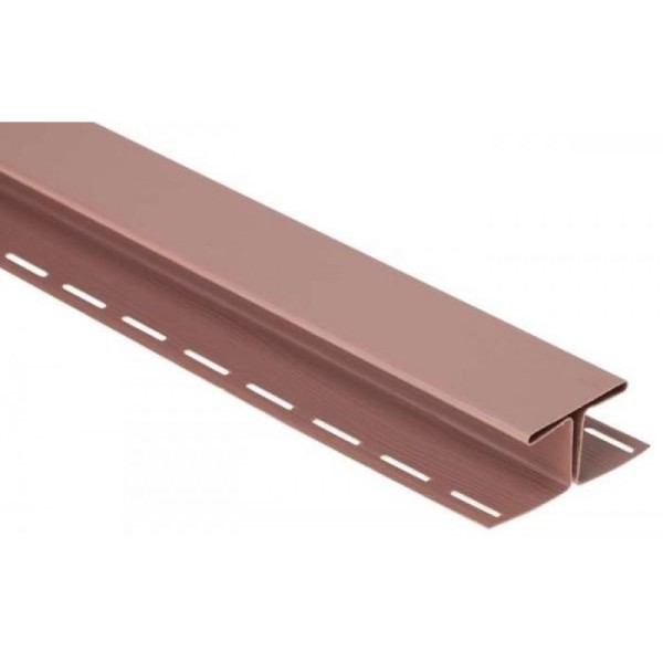 Н-профиль Люкс Крашенный, T-18, ВН, Красно-коричневый купить в Новотроицке