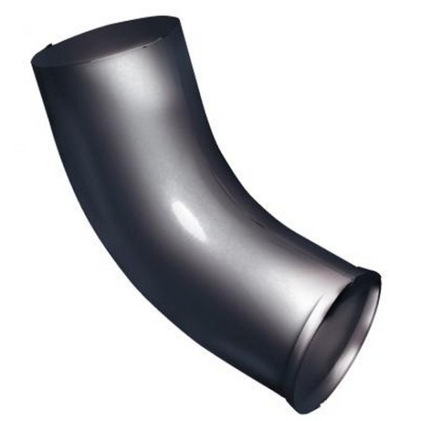 Водосток Grand Line 150x100 – Колено сливное RAL 7024 купить в Новотроицке