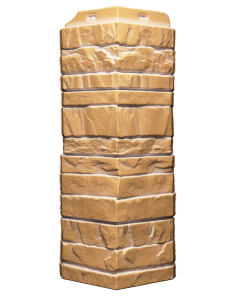 Угол для сайдинга Деке Rocky Пекан купить в Новотроицке