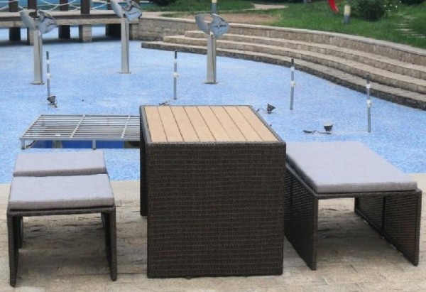 Диван-Трансформер AFINA плетеный из иск. ротанга S330A-W63 Brown купить в Новотроицке