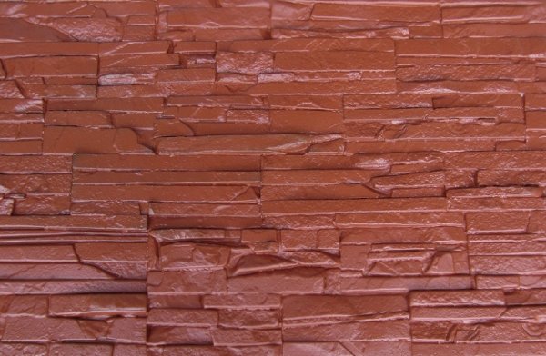 Фасадная панель Аэлит Пласт плоский Кирпичный купить в Новотроицке