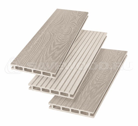 Террасная доска из ДПК SW Carpinus (T) — двухсторонняя бежевый купить в Новотроицке