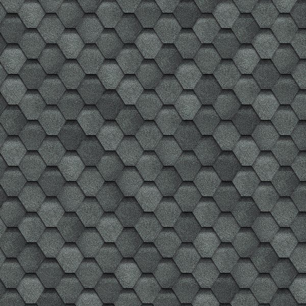 Гибкая черепица Shinglas, серия Финская,коллекция Соната – Серый купить в Новотроицке