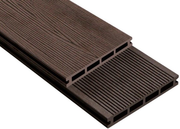 Террасная доска ДПК Outdoor 3D STORM/Вельвет коричневая микс купить в Новотроицке
