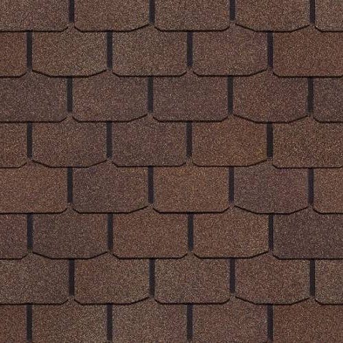 Гибкая черепица PIE EUROPA Docke, коллекция Сланец Коричневый купить в Новотроицке