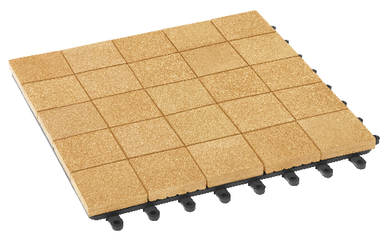 Модульный паркет ДПК GRINDERDECO Мозаика 13 Песчаник купить в Новотроицке