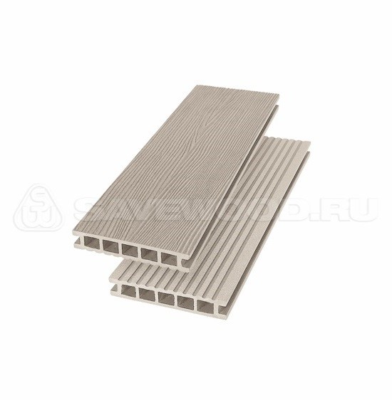 Террасная доска из ДПК SW Ornus радиальный распил бежевый купить в Новотроицке