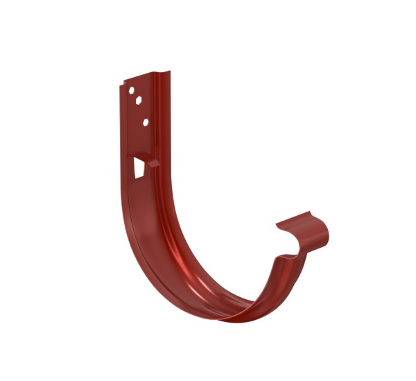 Водосток Aquasistem, система 125x90 - Крюк крепления желоба универсальный RR 29 Бургундский купить в Новотроицке