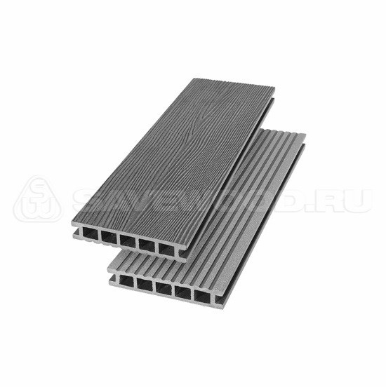 Террасная доска из ДПК SW Ornus радиальный распил пепельный купить в Новотроицке