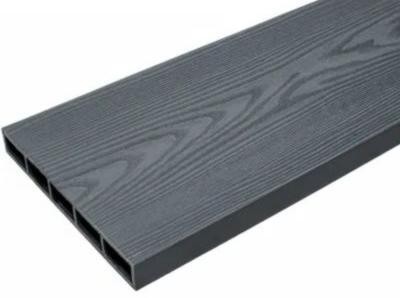 Доска  для грядок из ДПК NauticPrime 3D серый 300х30х2950 купить в Новотроицке