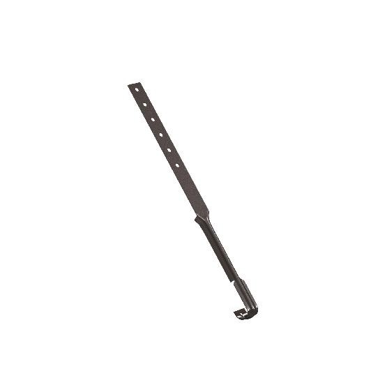 Водосток Aquasistem, система 150/100 - Поддержка желоба RR 32 Тёмно-Коричневый купить в Новотроицке