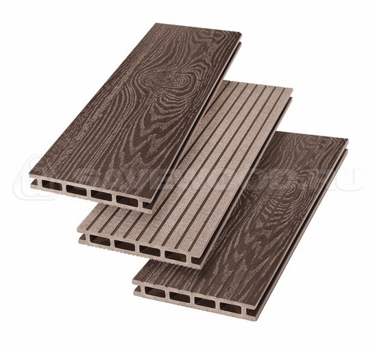 Террасная доска из ДПК SW Carpinus (T) — двухсторонняя терракотовый купить в Новотроицке