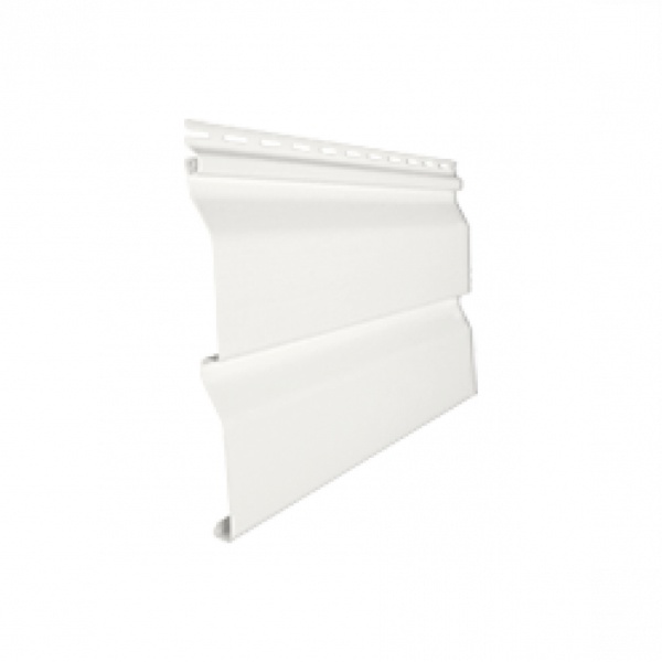 Сайдинг Виниловый Vinyl-On, D4.5 DUTCHLAP Корабельный Брус, Белый купить в Новотроицке