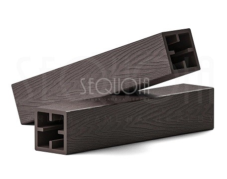 Столб SEQUOIA Evolution 3D WOOD BROWN купить в Новотроицке