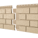 Фасадная панель Ю-пласт Стоун Хаус S-Lock Клинкер песочный купить в Новотроицке