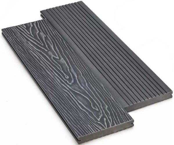 Террасная доска ДПК Deckart Monolit 3D Графит купить в Новотроицке