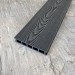 Террасная доска из ДПК  Latitudo Euro 3D 139х27 Графит купить в Новотроицке