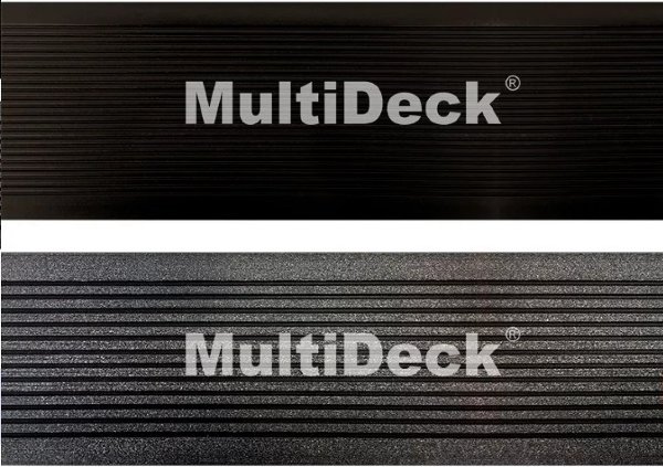Террасная доска из ДПК MultiDeck  Черный бархат купить в Новотроицке