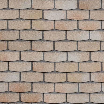 Фасадная плитка битумная, Технониколь HAUBERK камень Травертин 2.2 кв.м купить в Новотроицке