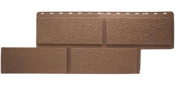 Фасадная панель Альта-профиль Неаполь - Терракотовый купить в Новотроицке