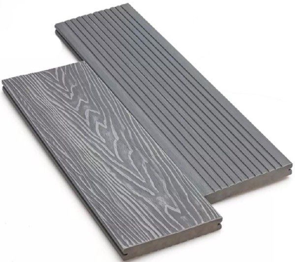 Террасная доска ДПК Deckart Monolit 3D Серый купить в Новотроицке