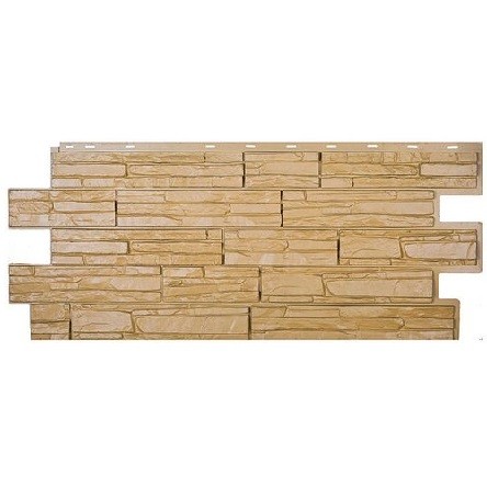 Фасадная панель T-Сайдинг-Альпийская сказка Бежевый купить в Новотроицке