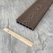 Террасная доска из ДПК  Latitudo Euro 3D 139х27 Шоколад купить в Новотроицке