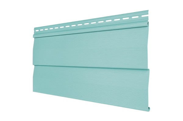 Виниловый сайдинг Tecos - корабельный брус, бирюза  купить в Новотроицке