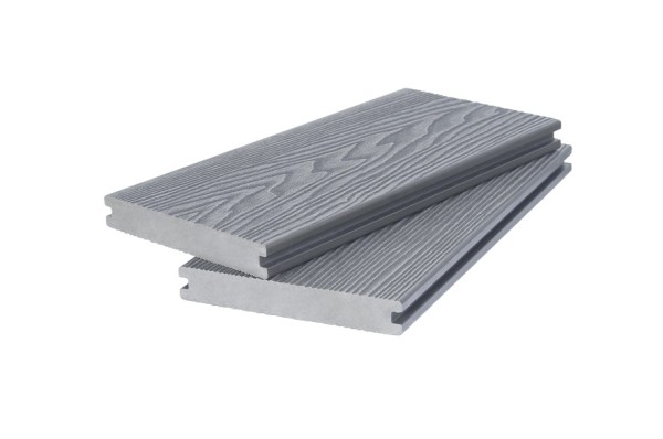 Доска террасная 3D фактура дерева POLIVAN GROUP двухсторонняя полнотелая SINGARAJA серый купить в Новотроицке