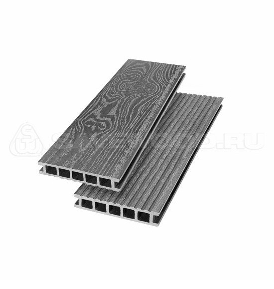 Террасная доска из ДПК SW Ornus тангенциальный распил пепельный купить в Новотроицке