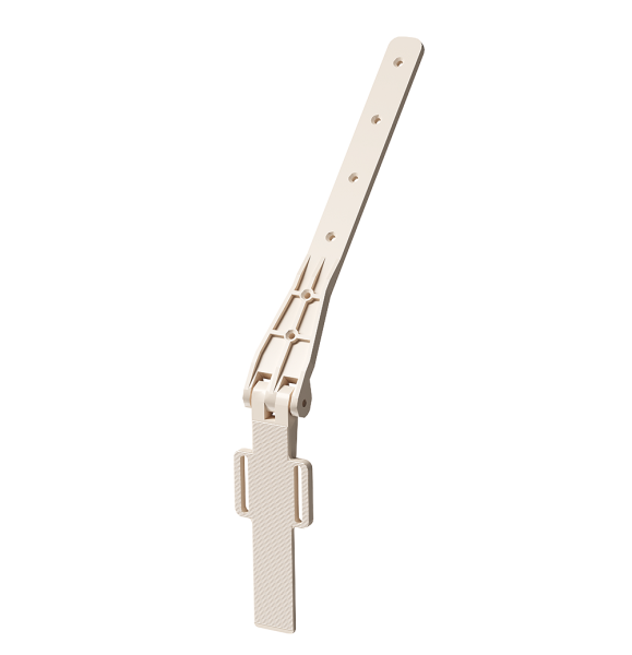 Крепление регулируемое для кронштейна желоба Docke Lux ПВХ Латте купить в Новотроицке