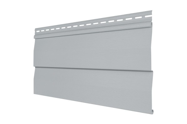 Виниловый сайдинг Tecos - корабельный брус, серый купить в Новотроицке