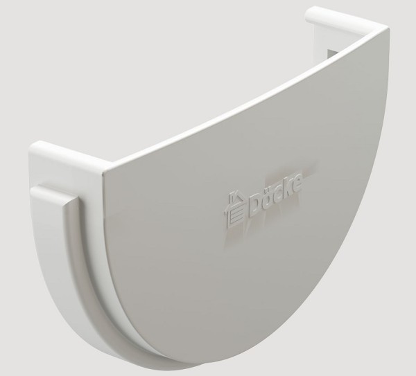 Заглушка желоба ПВХ Docke STANDART пломбир купить в Новотроицке