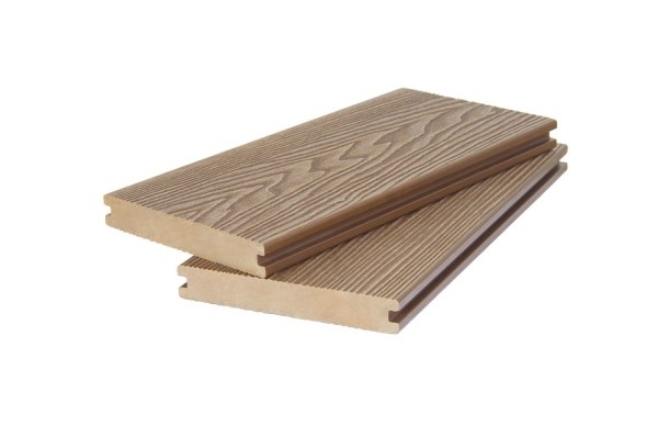 Доска террасная 3D фактура дерева POLIVAN GROUP двухсторонняя полнотелая SINGARAJA песочный купить в Новотроицке