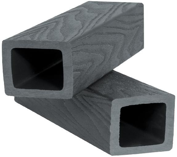 Балясина ДПК Polivan SINGARAJA 3D фактура дерева, черный купить в Новотроицке