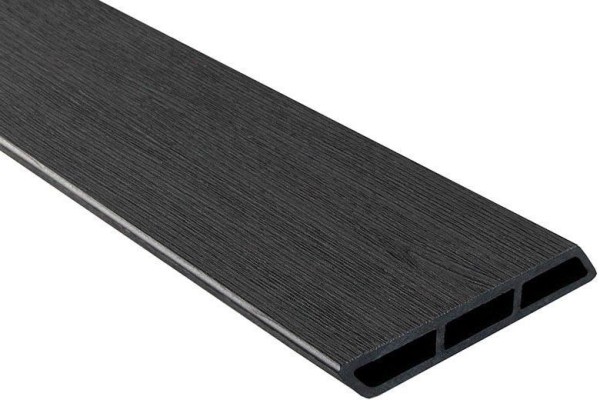 Доска Ромбус 3D ДПК Outdoor STORM BLACK черная купить в Новотроицке