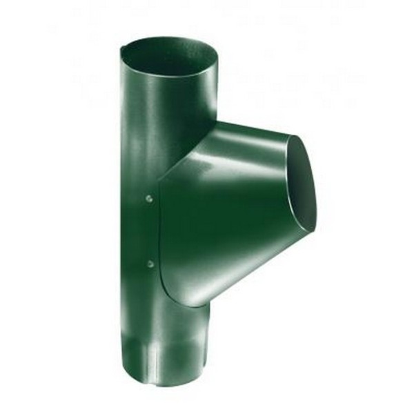 Водосток Grand Line 125x90 – Тройник RAL 6005 купить в Новотроицке