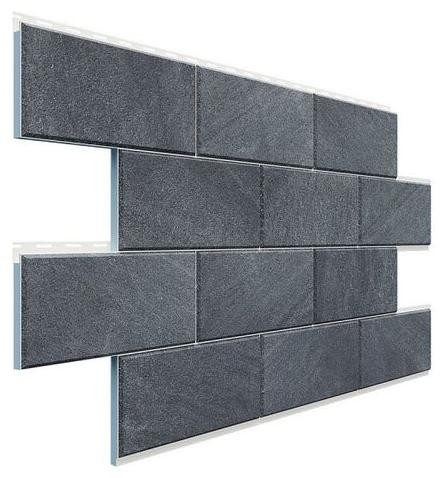 Фасадная термопанель Доломит Дагестанский камень Графит купить в Новотроицке