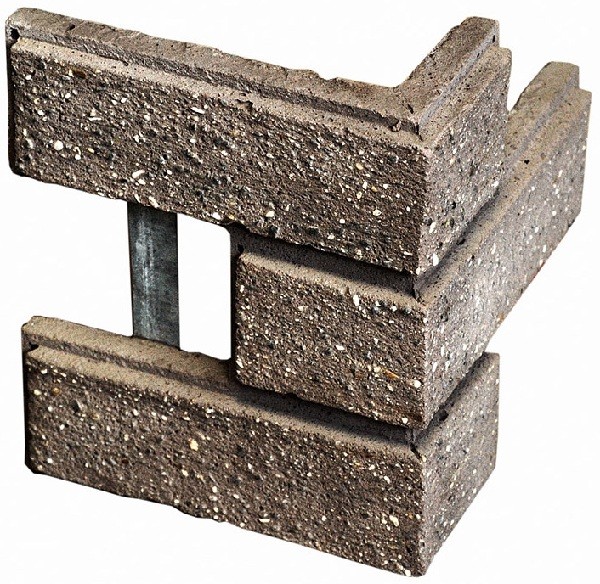 Угловой элемент Кирисс Фасад Имитирующие кирпич купить в Новотроицке