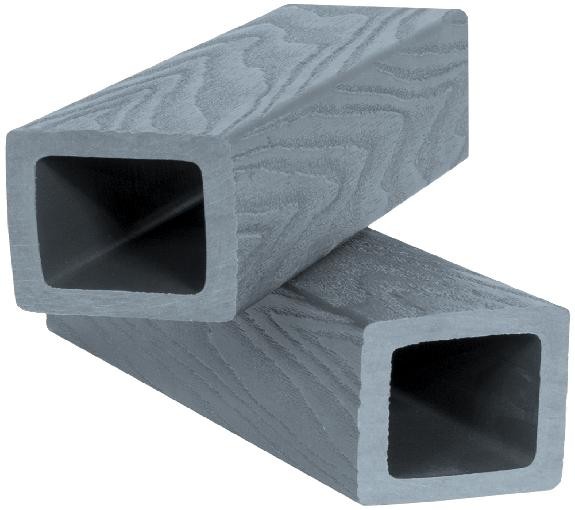 Балясина ДПК Polivan SINGARAJA 3D фактура дерева, серый купить в Новотроицке