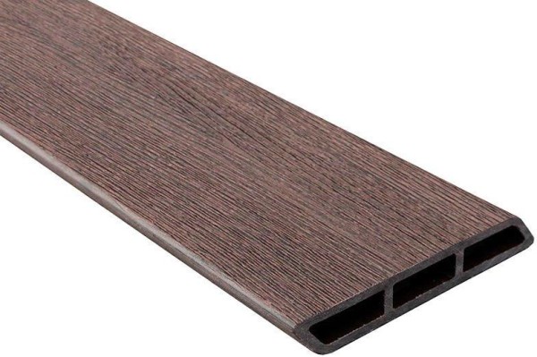 Доска Ромбус 3D ДПК Outdoor STORM BROWN коричневая микс купить в Новотроицке