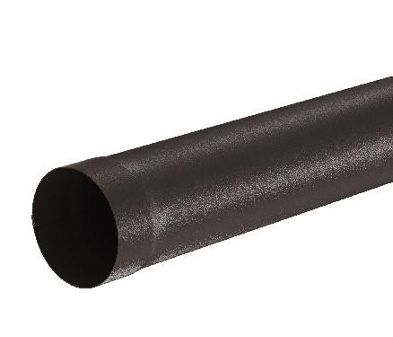 Водосток Aquasistem, Система 150/100 - Труба водосточная 3.00м RR 32 Тёмно-коричневый matt купить в Новотроицке