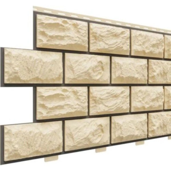 Фасадная панель Доломит Альпийский прокрашенный Шампань купить в Новотроицке