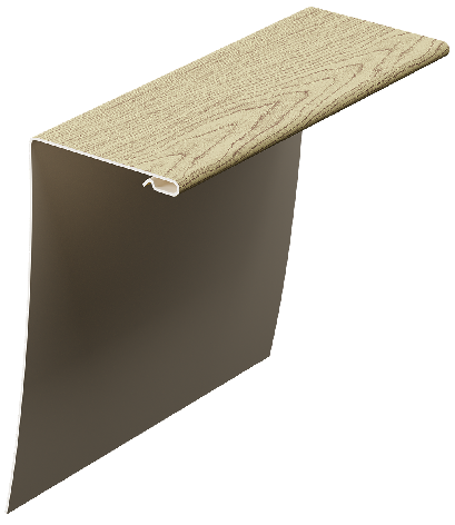 Универсальный околооконный профиль 89/254 мм, камчатский купить в Новотроицке