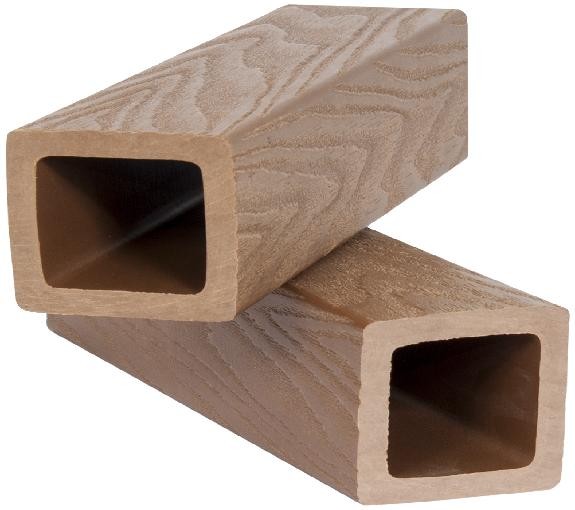 Балясина ДПК Polivan SINGARAJA 3D фактура дерева, песочный купить в Новотроицке