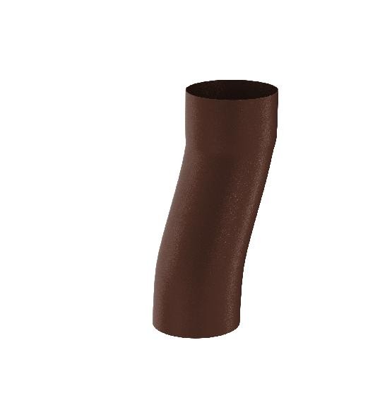 Водосток Aquasistem, Система 125x90 - S-обвод RAL 8017 Коричневый matt купить в Новотроицке